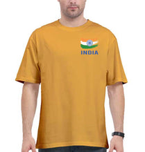 Load image into Gallery viewer, India Oversized T-Shirt for Men-Golden Yellow-Ektarfa.online
