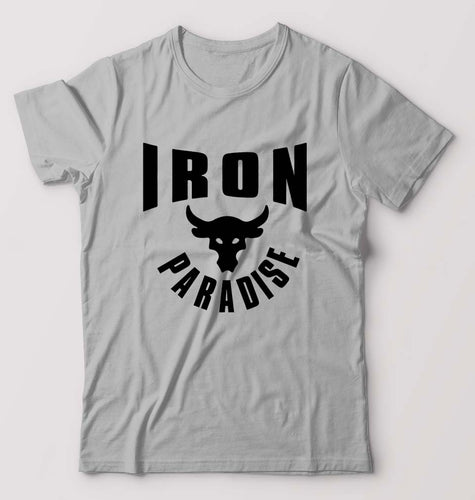 Iron Paradise T-Shirt for Men-Grey Melange-Ektarfa.online