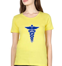 Load image into Gallery viewer, Doctor T-Shirt for Women-Yellow-Ektarfa.online
