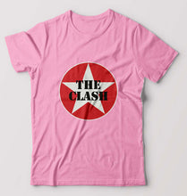 Load image into Gallery viewer, The Clash T-Shirt for Men-Light Baby Pink-Ektarfa.online
