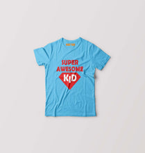 Load image into Gallery viewer, Super Awesome Kid Kids T-Shirt for Boy/Girl-Light Blue-Ektarfa.online

