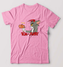 Load image into Gallery viewer, Tom and Jerry T-Shirt for Men-Light Baby Pink-Ektarfa.online
