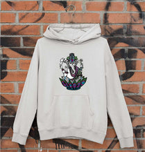 Load image into Gallery viewer, Psychedelic Ganesha Unisex Hoodie for Men/Women-Grey Melange-Ektarfa.online
