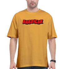 Load image into Gallery viewer, Baazigar Oversized T-Shirt for Men-Golden Yellow-Ektarfa.online
