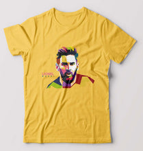 Load image into Gallery viewer, Lionel Messi T-Shirt for Men-Golden Yellow-Ektarfa.online
