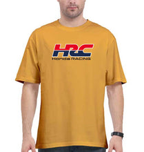 Load image into Gallery viewer, Honda Racing Oversized T-Shirt for Men-Golden Yellow-Ektarfa.online
