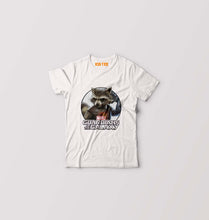 Load image into Gallery viewer, Rocket Raccoon Kids T-Shirt for Boy/Girl-White-Ektarfa.online
