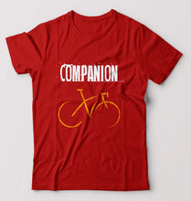 Load image into Gallery viewer, Cycling Companion T-Shirt for Men-Red-Ektarfa.online
