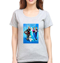 Load image into Gallery viewer, Frozen T-Shirt for Women-Grey Melange-Ektarfa.online
