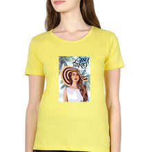 Load image into Gallery viewer, Lana Del Rey T-Shirt for Women-Yellow-Ektarfa.online
