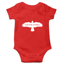 Load image into Gallery viewer, GOT Game Of Thrones Winter Is Here Kids Romper For Baby Boy/Girl-0-5 Months(18 Inches)-RED-Ektarfa.online
