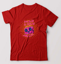 Load image into Gallery viewer, Psychedelic Music Peace Love T-Shirt for Men-Red-Ektarfa.online
