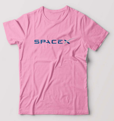 SpaceX T-Shirt for Men-Light Baby Pink-Ektarfa.online