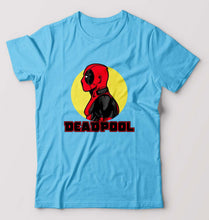 Load image into Gallery viewer, Deadpool Superhero T-Shirt for Men-Light Blue-Ektarfa.online

