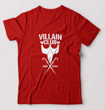 Load image into Gallery viewer, Villain Club T-Shirt for Men-Red-Ektarfa.online
