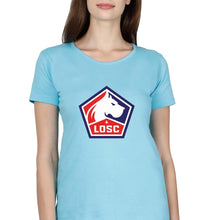 Load image into Gallery viewer, Lille T-Shirt for Women-Light Blue-Ektarfa.online
