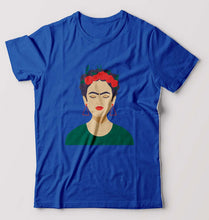 Load image into Gallery viewer, Frida Kahlo T-Shirt for Men-Royal Blue-Ektarfa.online

