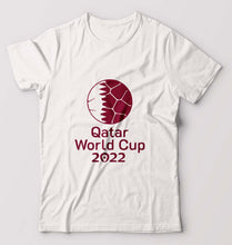 Load image into Gallery viewer, FIFA World Cup Qatar 2022 T-Shirt for Men-White-Ektarfa.online
