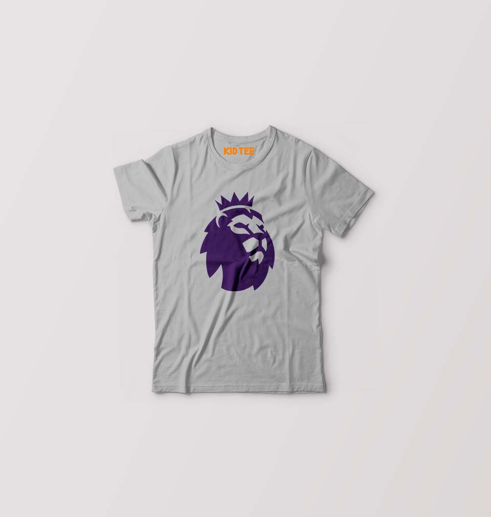 EPL Premier League Kids T-Shirt for Boy/Girl-Grey-Ektarfa.online