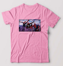 Load image into Gallery viewer, Spiderman Superhero T-Shirt for Men-Light Baby Pink-Ektarfa.online
