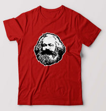 Load image into Gallery viewer, Karl Marx T-Shirt for Men-Red-Ektarfa.online
