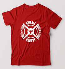Load image into Gallery viewer, Humble Hungry Gym T-Shirt for Men-Red-Ektarfa.online
