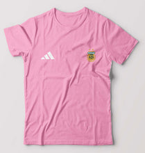 Load image into Gallery viewer, Argentina Football T-Shirt for Men-Light Baby Pink-Ektarfa.online

