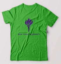 Load image into Gallery viewer, New York University T-Shirt for Men-flag green-Ektarfa.online
