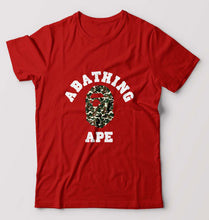 Load image into Gallery viewer, A Bathing Ape T-Shirt for Men-Red-Ektarfa.online
