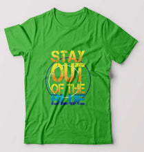 Load image into Gallery viewer, PUBG Stay Out Of The Blue T-Shirt for Men-flag green-Ektarfa.online
