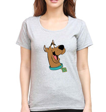 Load image into Gallery viewer, Scooby Doo T-Shirt for Women-Grey Melange-Ektarfa.online
