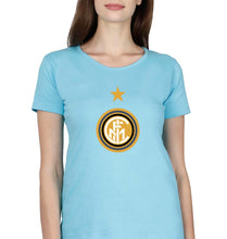 Load image into Gallery viewer, Inter Milan T-Shirt for Women-Light Blue-Ektarfa.online
