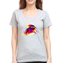 Load image into Gallery viewer, Dog T-Shirt for Women-Grey Melange-Ektarfa.online

