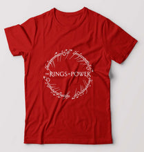 Load image into Gallery viewer, The Rings of Power T-Shirt for Men-S(38 Inches)-Red-Ektarfa.online
