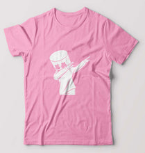 Load image into Gallery viewer, Dab Marshmello T-Shirt for Men-Light Baby Pink-Ektarfa.online
