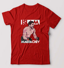 Load image into Gallery viewer, Islam Makhachev T-Shirt for Men-Red-Ektarfa.online
