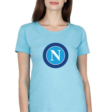 Load image into Gallery viewer, Napoli T-Shirt for Women-Light Blue-Ektarfa.online
