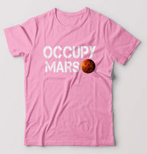 Load image into Gallery viewer, Occupy Mars Elon Musk T-Shirt for Men-Light Baby Pink-Ektarfa.online

