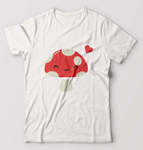 Load image into Gallery viewer, Mushroom T-Shirt for Men-White-Ektarfa.online
