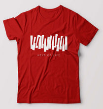 Load image into Gallery viewer, Piano T-Shirt for Men-Red-Ektarfa.online
