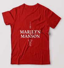 Load image into Gallery viewer, Marilyn Manson T-Shirt for Men-Red-Ektarfa.online
