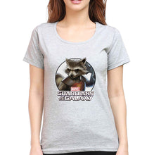 Load image into Gallery viewer, Rocket Raccoon T-Shirt for Women-Grey Melange-Ektarfa.online
