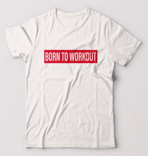 Load image into Gallery viewer, Gym Workout T-Shirt for Men-White-Ektarfa.online
