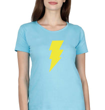 Load image into Gallery viewer, Black Adam T-Shirt for Women-Light Blue-Ektarfa.online
