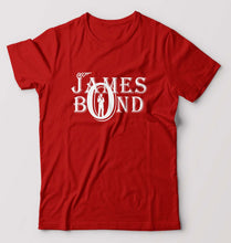 Load image into Gallery viewer, James Bond (007) T-Shirt for Men-Red-Ektarfa.online
