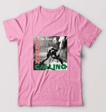 Load image into Gallery viewer, London Calling T-Shirt for Men-Light Baby Pink-Ektarfa.online
