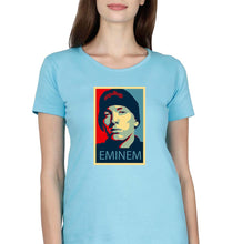 Load image into Gallery viewer, EMINEM T-Shirt for Women-Light Blue-Ektarfa.online
