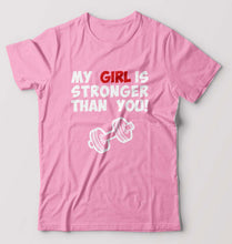 Load image into Gallery viewer, Gym Funny T-Shirt for Men-Light Baby Pink-Ektarfa.online
