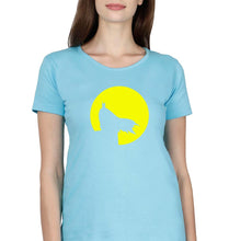 Load image into Gallery viewer, Batman Superhero T-Shirt for Women-Light Blue-Ektarfa.online
