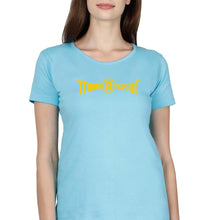Load image into Gallery viewer, Minnal Murali T-Shirt for Women-Light Blue-Ektarfa.online
